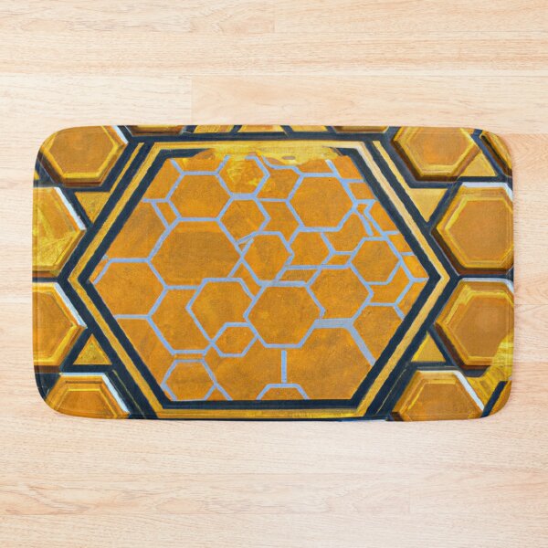 Item preview, Golden Hive Harmony: diseño fascinante para sus productos designed and sold by jackbermess.