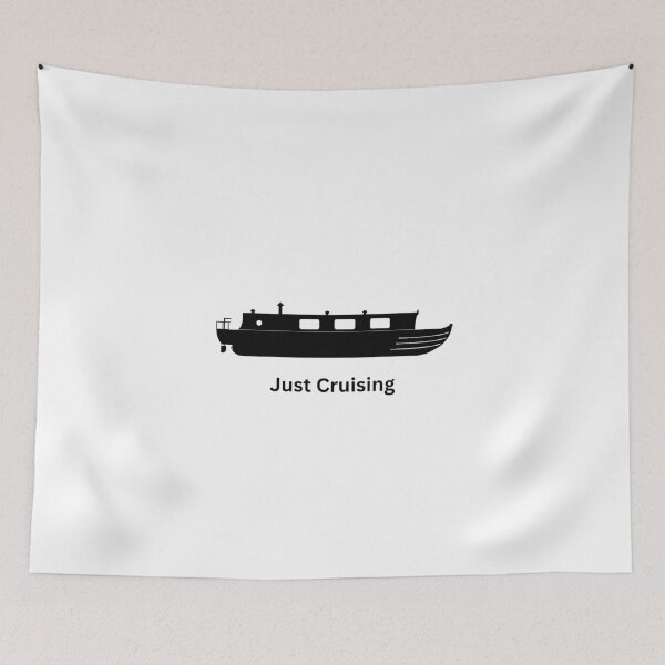 Item preview, Just Cruising (blk) designed and sold by canal-arts.