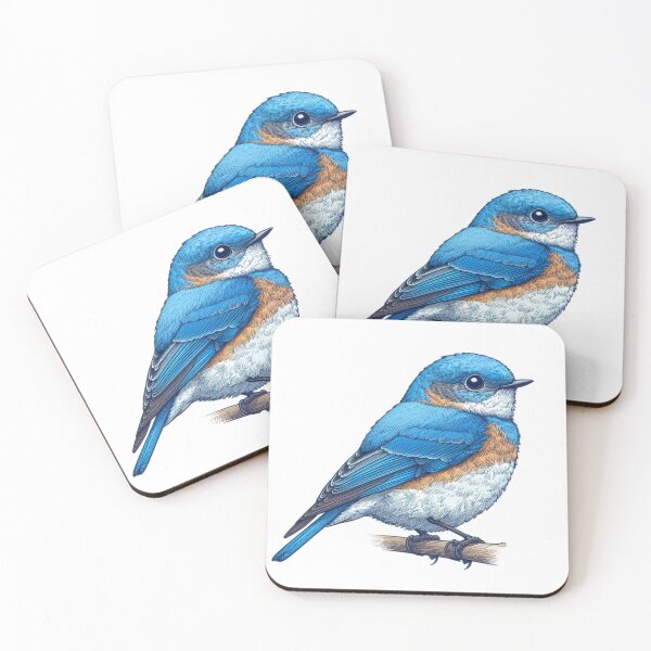 Item preview, Mountain Bluebird bird designed and sold by Roberto Almeida.