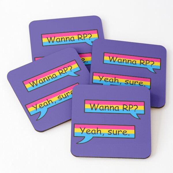 Item preview, ¿Quieres RP? versión pansexual designed and sold by SkeletalReigns.