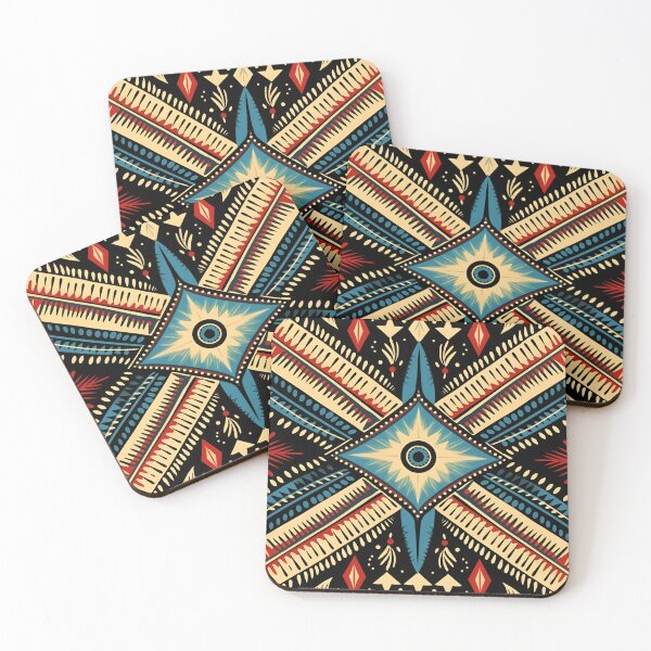 Item preview, colorful Choctaw indian tribal pattern designed and sold by dcrc.