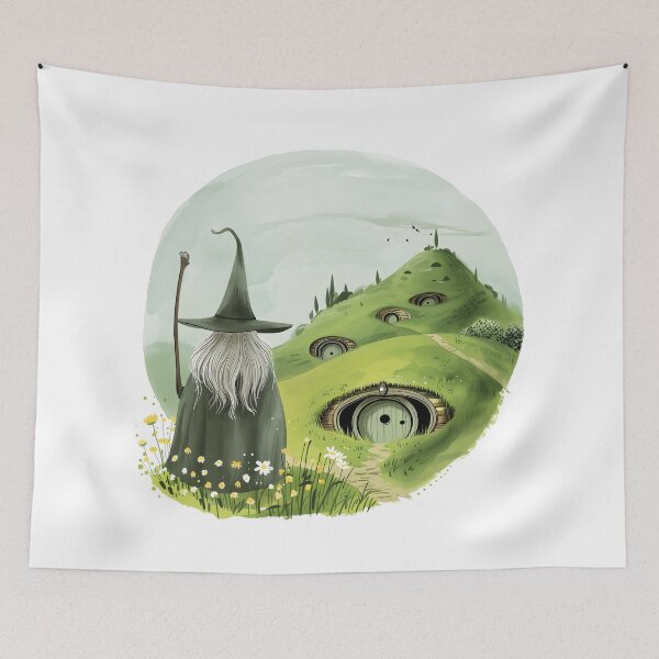 Item preview, A Traveler Arrives - Fantasy designed and sold by Fenay Designs.