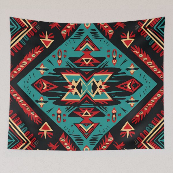 Item preview, colorful Navajo indian tribal pattern designed and sold by dcrc.