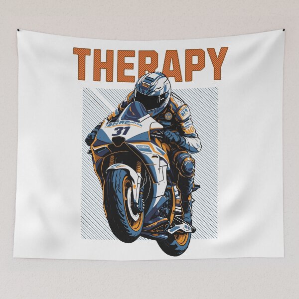 Item preview, Motorcycling as a Therapy designed and sold by CyberWindow.