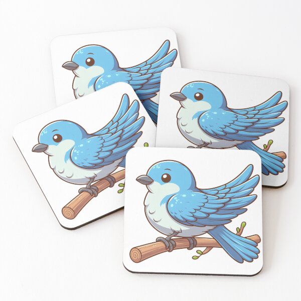 Item preview, Mountain Bluebird bird designed and sold by Roberto Almeida.