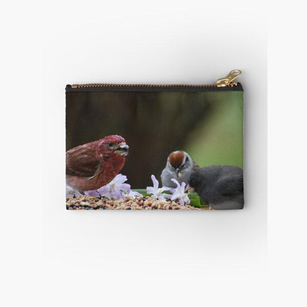 Item preview, Birds at the garden feeder designed and sold by Claude Laprise.