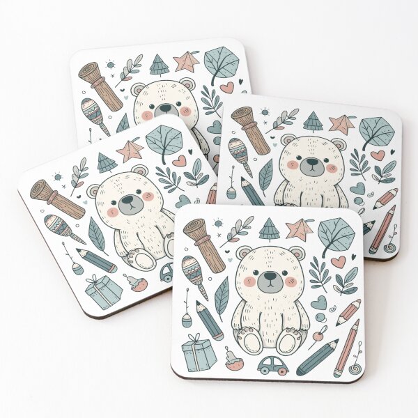 Item preview, Cute Bear Doodle designed and sold by SnuggleSafari.