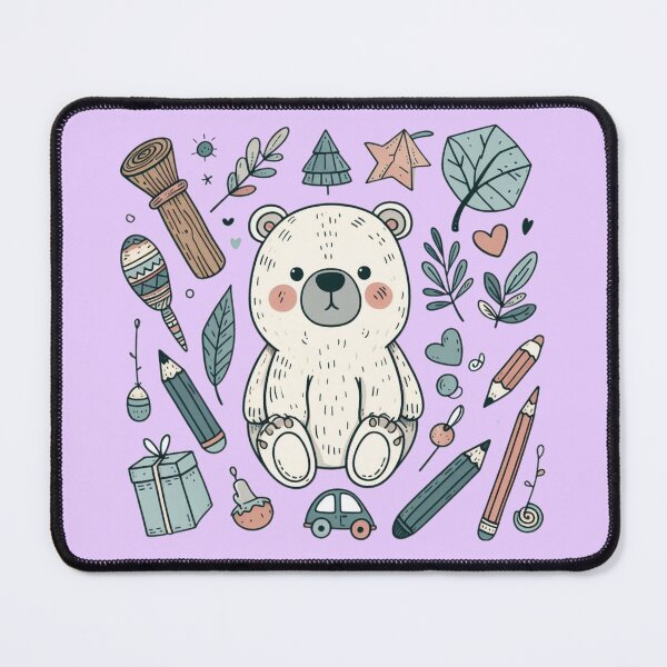 Item preview, Cute Bear Doodle designed and sold by SnuggleSafari.