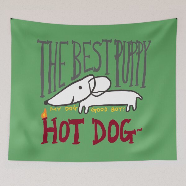 Item preview, hot dog, the best puppy designed and sold by zzzozzo.