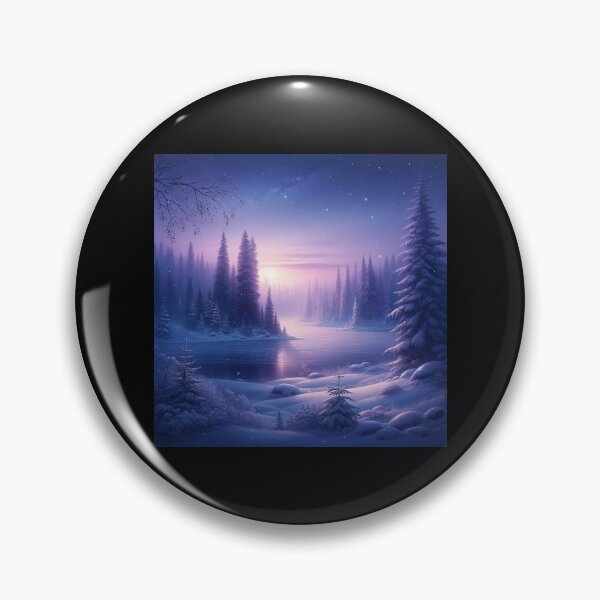 Item preview, Twilight Winter Serenity designed and sold by BestArtByArvind.