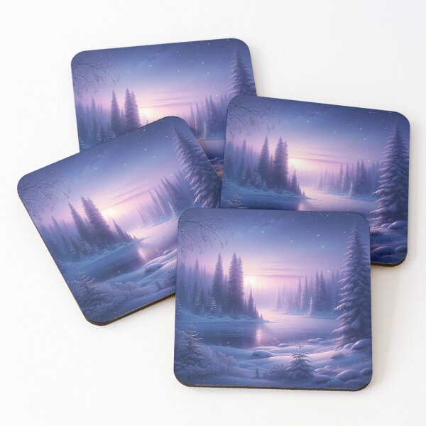 Item preview, Twilight Winter Serenity designed and sold by BestArtByArvind.