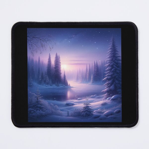 Item preview, Twilight Winter Serenity designed and sold by BestArtByArvind.