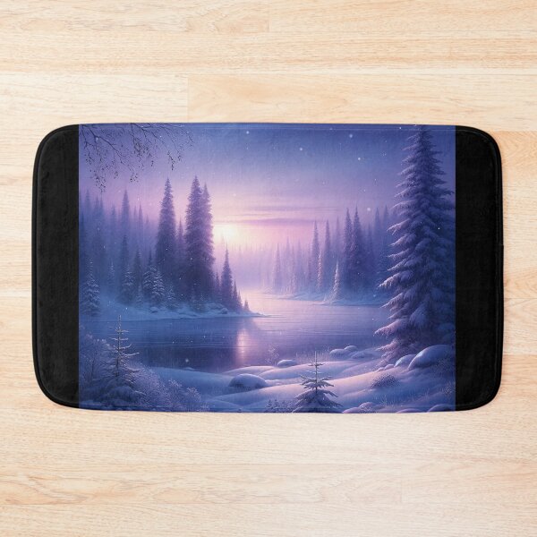 Item preview, Twilight Winter Serenity designed and sold by BestArtByArvind.