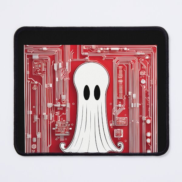 Item preview, Laughing Encounter: The Friendly Red Ghost designed and sold by Artedig.