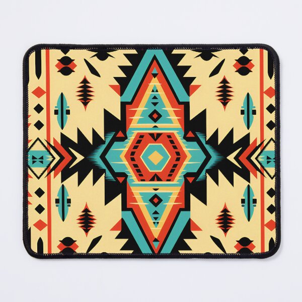 Item preview, colorful Ute indian tribal pattern designed and sold by dcrc.