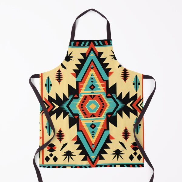 Item preview, colorful Ute indian tribal pattern designed and sold by dcrc.