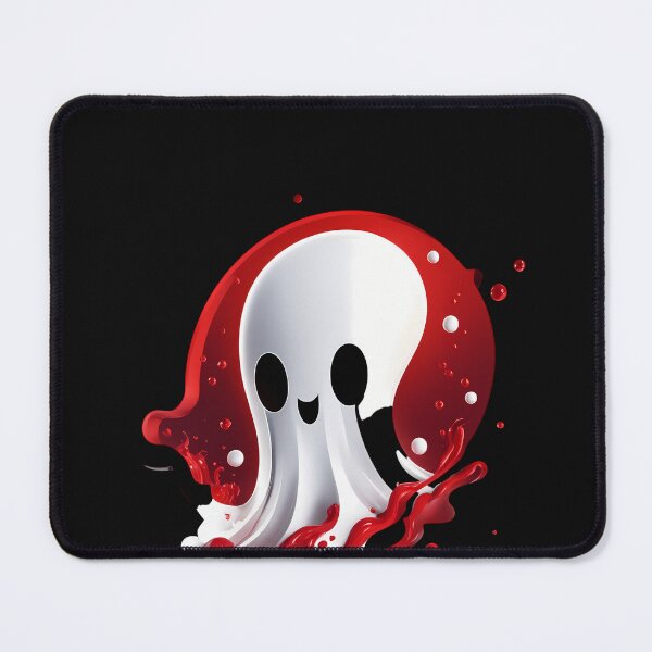 Item preview, Playful Face: Clockwork Red Ghost Charm designed and sold by Artedig.