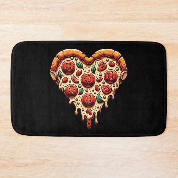Item preview, Pizza Love Heart Slice for Pizza Lovers T-Shirt Cheesy Love at First Bite - Heart Pizza Tee designed and sold by MAPDDesigns.