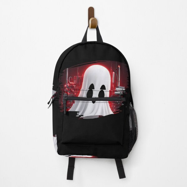 Item preview, Electrifying Friendship: Funny Mechanical Red Ghost designed and sold by Artedig.