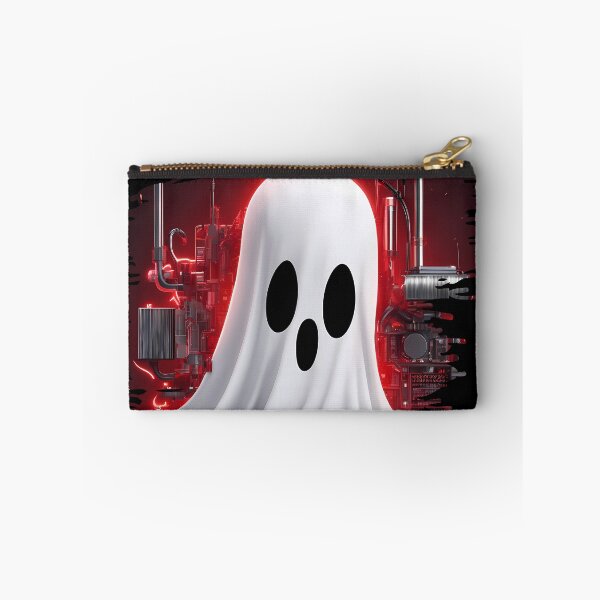 Item preview, Electrifying Friendship: Funny Mechanical Red Ghost designed and sold by Artedig.