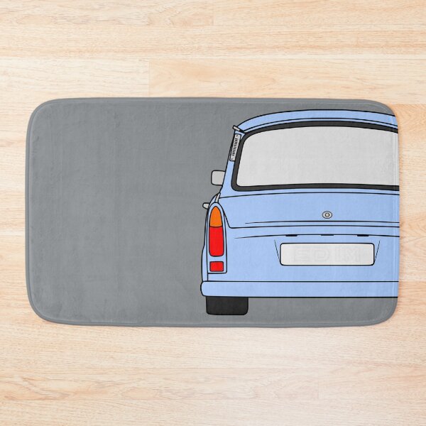 Item preview, Trabant 601S rearview blue designed and sold by EdimDesign.