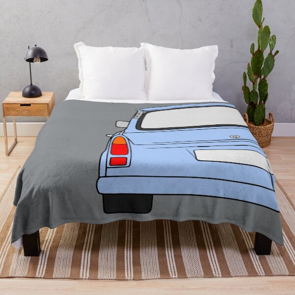 Item preview, Trabant 601S rearview blue designed and sold by EdimDesign.