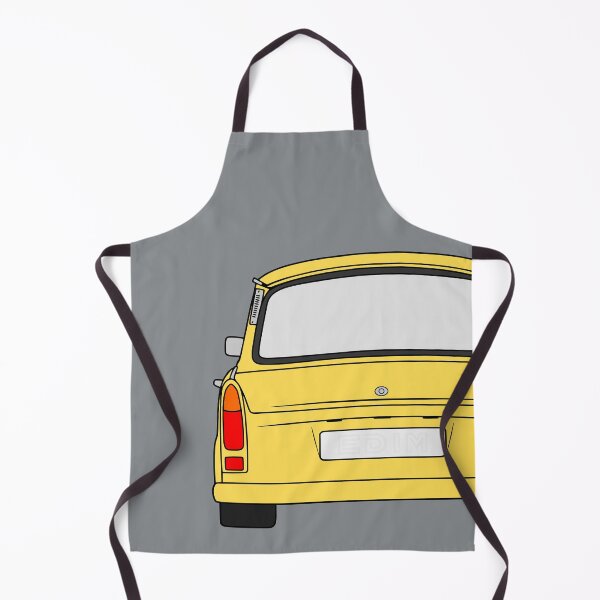 Item preview, Trabant 601S rearview yellow designed and sold by EdimDesign.