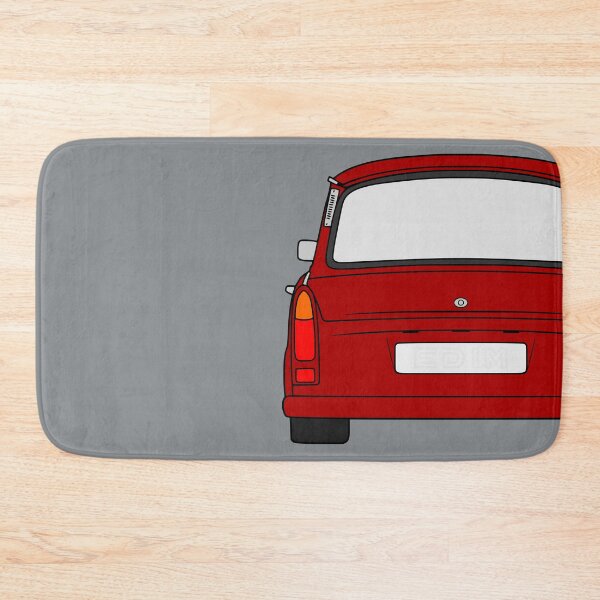 Item preview, Trabant 601S rearview red designed and sold by EdimDesign.