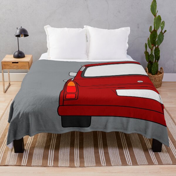 Item preview, Trabant 601S rearview red designed and sold by EdimDesign.