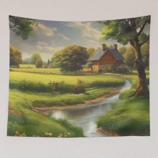 Item preview, Country view for relaxing. designed and sold by Barbara Burgess.