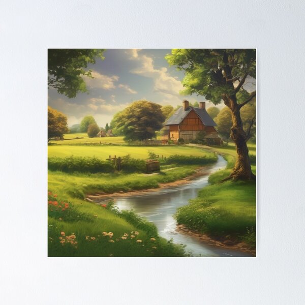 Item preview, Country view for relaxing. designed and sold by Barbara Burgess.