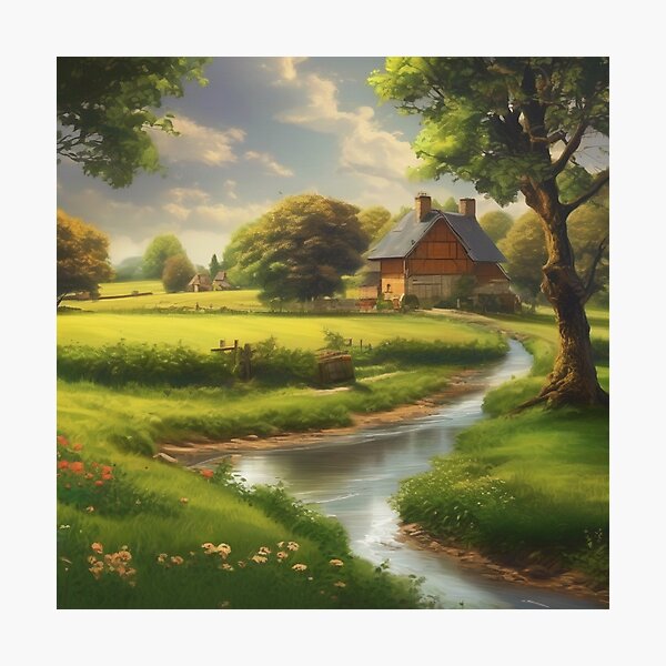 Item preview, Country view for relaxing. designed and sold by Barbara Burgess.