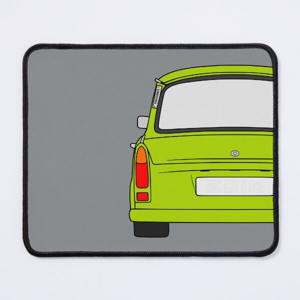 Item preview, Trabant 601S rearview apple green designed and sold by EdimDesign.