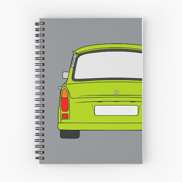 Item preview, Trabant 601S rearview apple green designed and sold by EdimDesign.