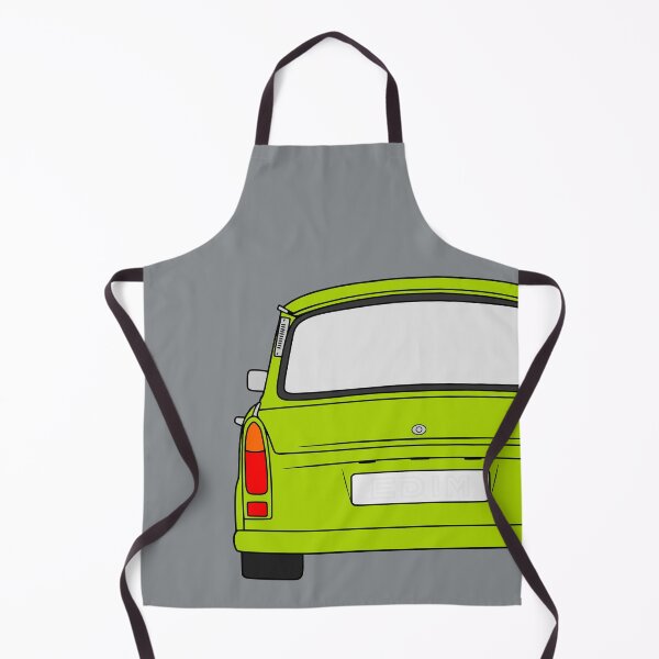 Item preview, Trabant 601S rearview apple green designed and sold by EdimDesign.