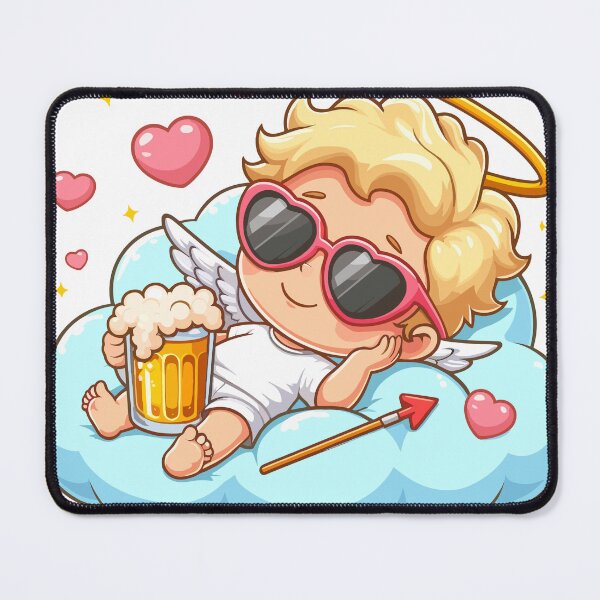 Item preview, cupid and beer designed and sold by ColorCollection.