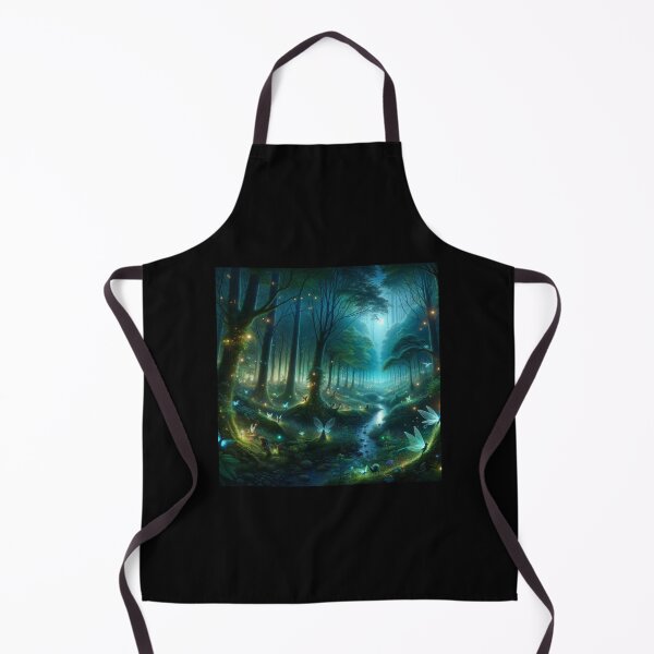 Item preview, Enchanted Fairy Forest Night designed and sold by BestArtByArvind.