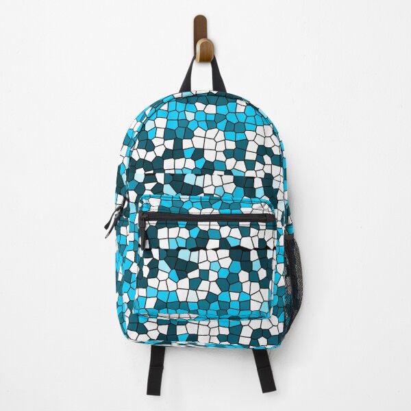 Item preview, Blue mosaic entitled The Raging Sea designed and sold by VibeTwist.