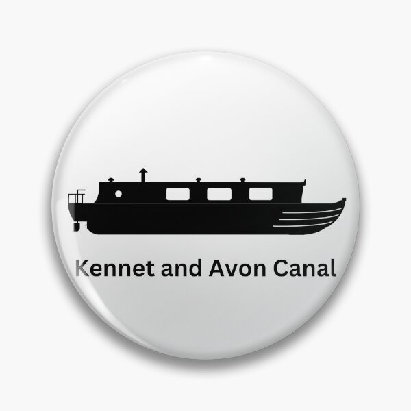 Item preview, Kennet and Avon Canal (blk) designed and sold by canal-arts.