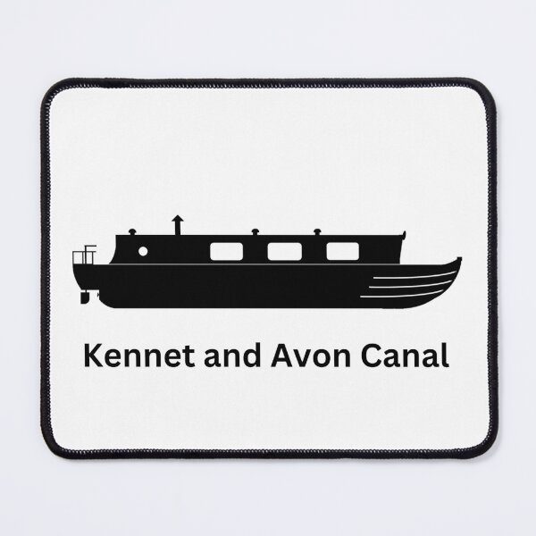 Item preview, Kennet and Avon Canal (blk) designed and sold by canal-arts.