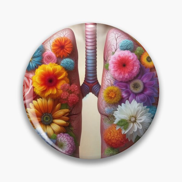 Item preview, Flowers And Lungs With Floral Expression designed and sold by mymagicstoreus.
