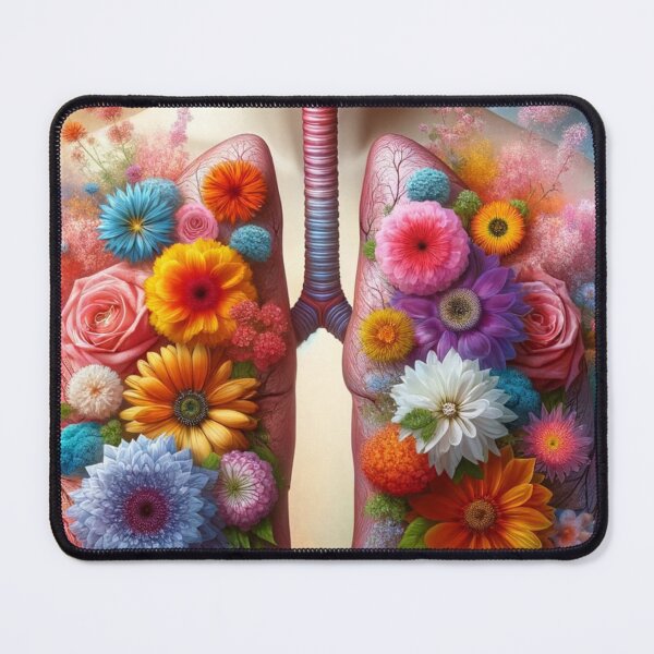 Item preview, Flowers And Lungs With Floral Expression designed and sold by mymagicstoreus.