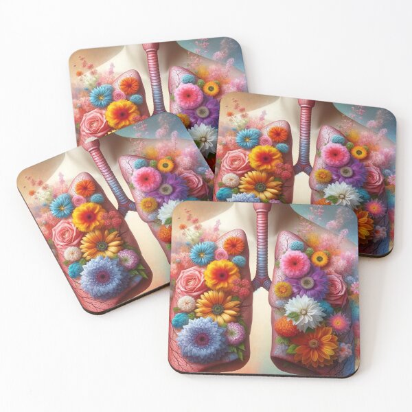 Item preview, Flowers And Lungs With Floral Expression designed and sold by mymagicstoreus.