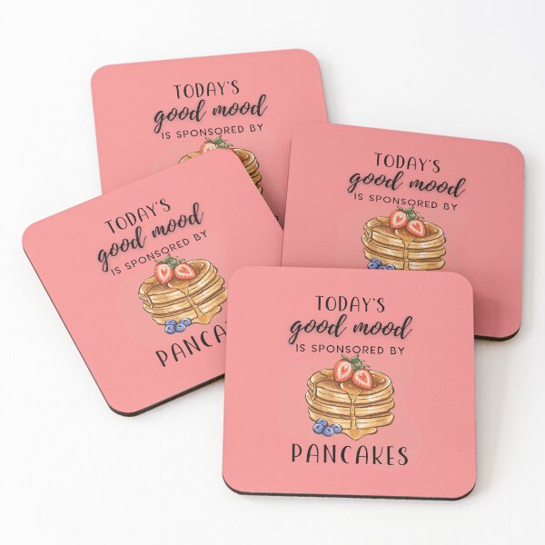 Item preview, Today's Good Mood is Sponsored by Pancakes designed and sold by Linda Roisum.
