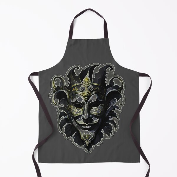 Item preview, Sticker mask neon gray (yellow) jester. designed and sold by MirBer.