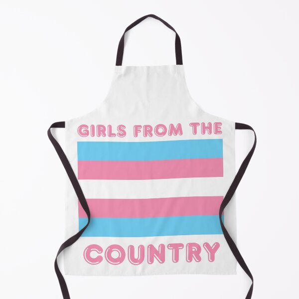 Item preview, Girls from the Trans Country transgender flag designed and sold by SISSY4SISSIES.
