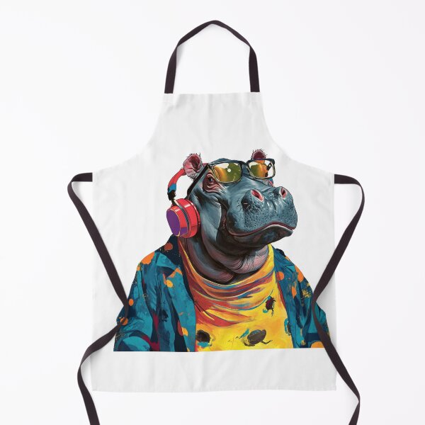 Item preview, happy hip hop hippo designed and sold by porbenjaporn.