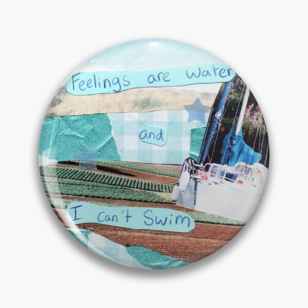 Item preview, Feelings are water and I can't swim designed and sold by OnBambisMind.
