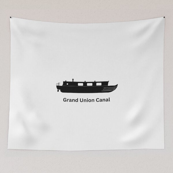 Item preview, Grand Union Canal (blk) designed and sold by canal-arts.