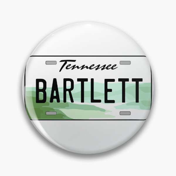 Item preview, Bartlett Tennessee License Plate designed and sold by Decal Mania.